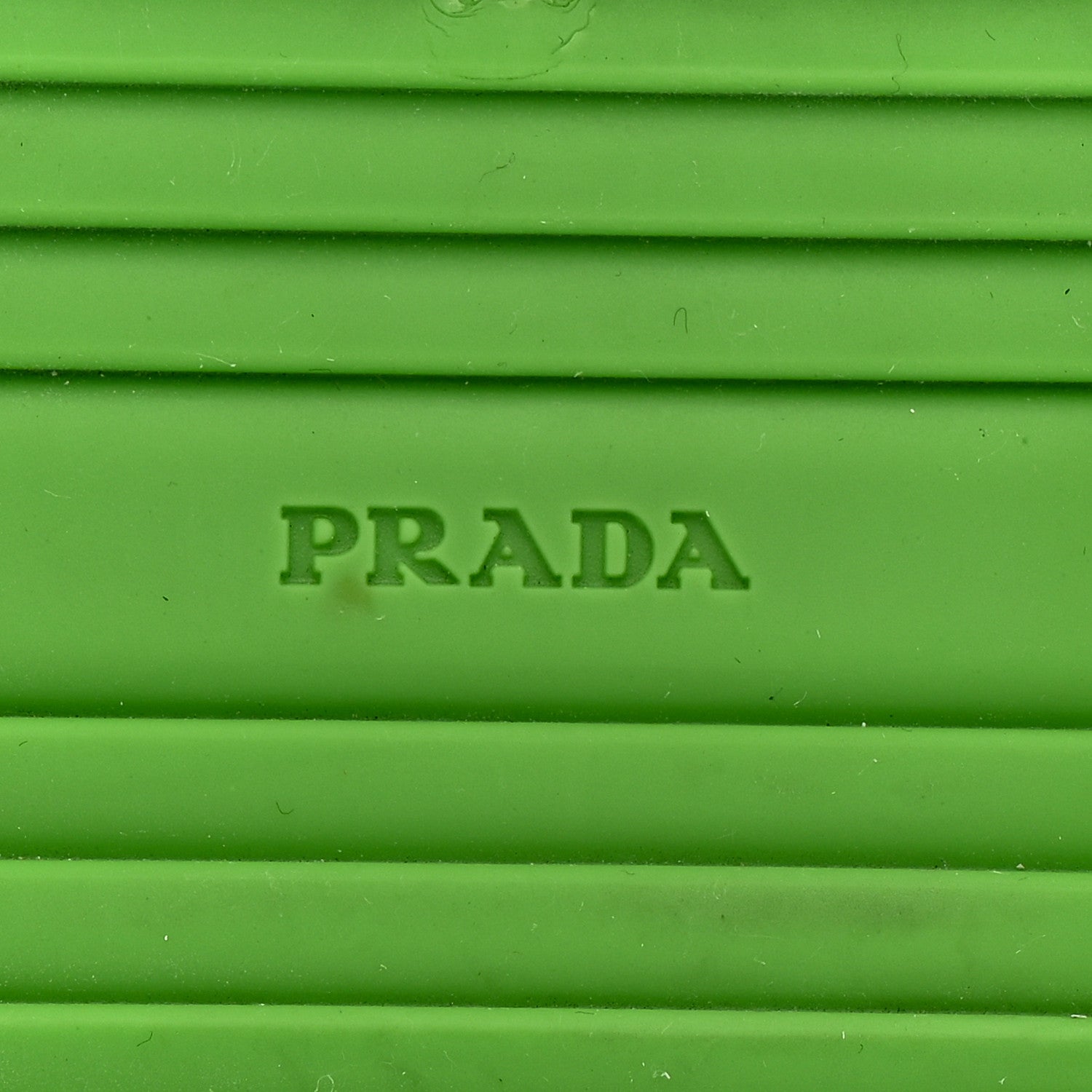 Prada Soft Rubber Mesh Mens America's Cup Sneakers 42 Apple Green 7 of 10