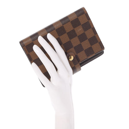 Louis Vuitton Damier Ebene Small Ring Agenda Cover 2 of 9