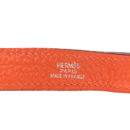 Hermes Togo Dogon Wallet Waist Pouch Orange 7 of 14