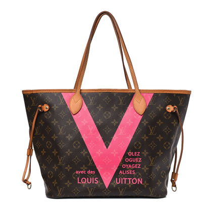 Louis Vuitton Monogram V Neverfull MM Grenade 1 of 17