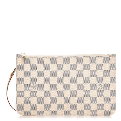 Louis Vuitton Damier Azur Neverfull MM GM Pochette 1 of 7