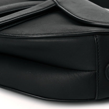 Christian Dior Ultra Matte Calfskin Saddle Bag Black 11 of 12