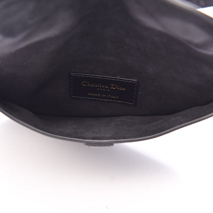 Christian Dior Calfskin Saddle Belt Bag Black 5 of 9