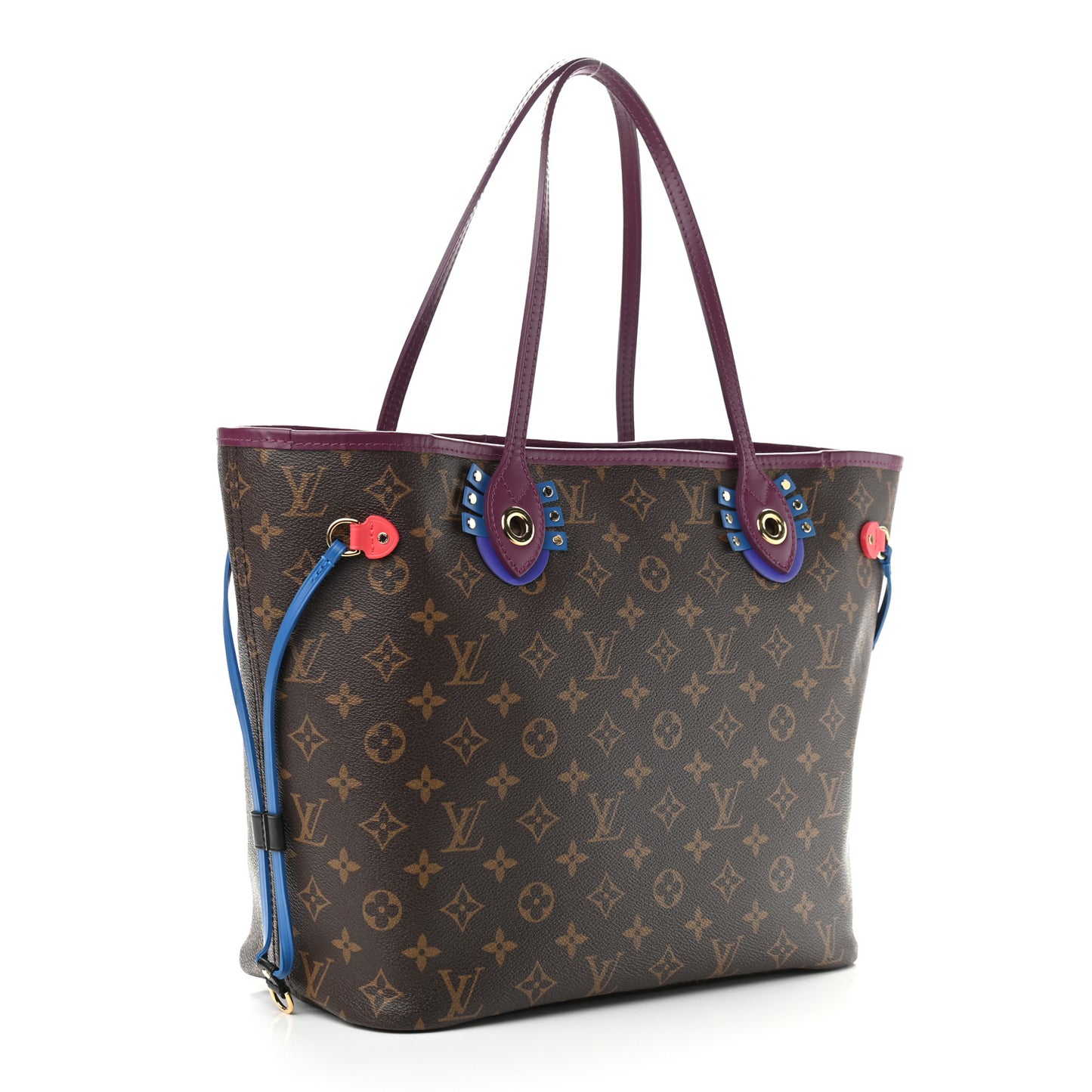 Monogram Totem Neverfull MM Magenta