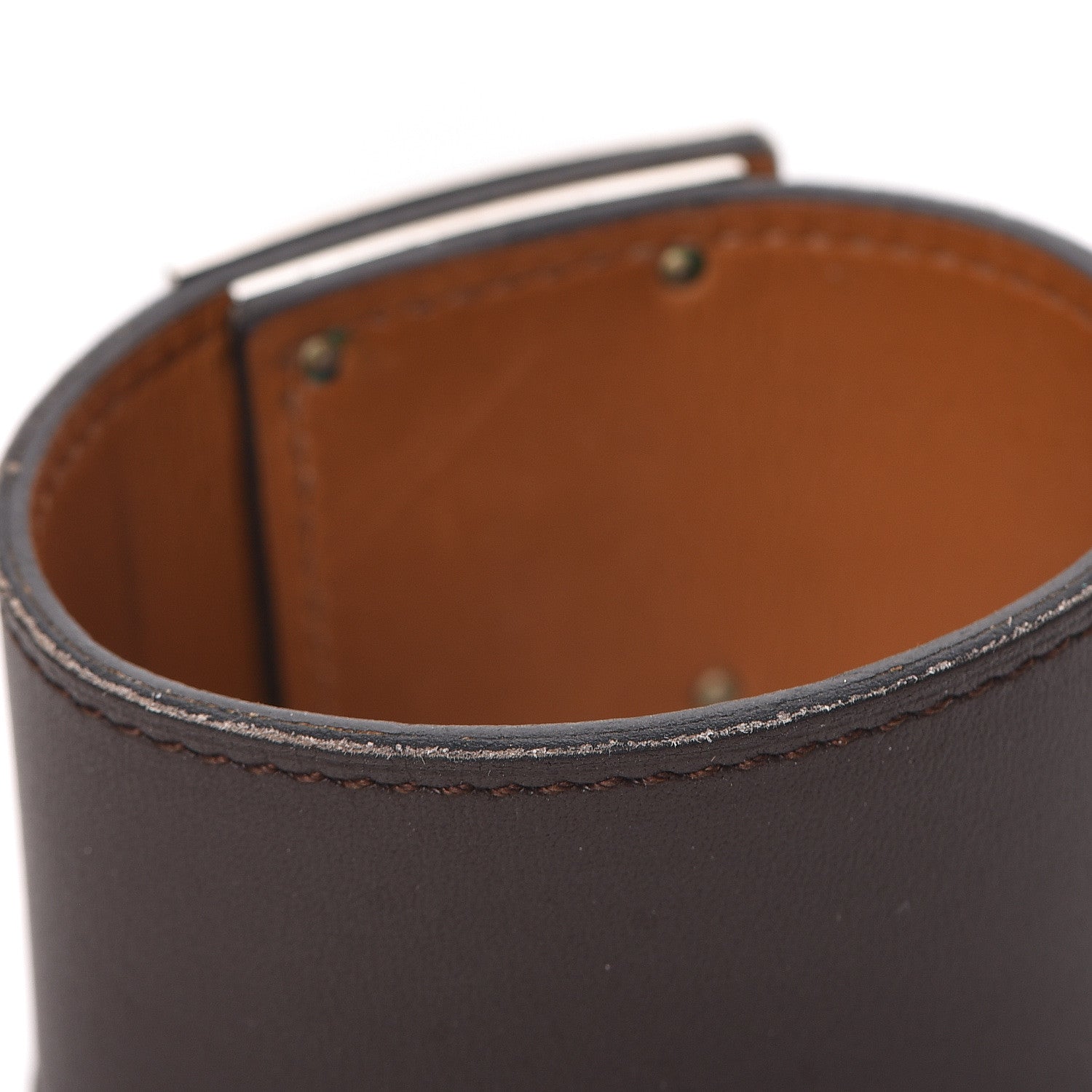 Hermes Chamonix Kelly Dog Bracelet Chocolate 7 of 8
