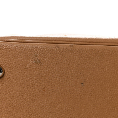 Hermes Taurillon Clemence Victoria II Cabas 35 Tabac Camel 12 of 13
