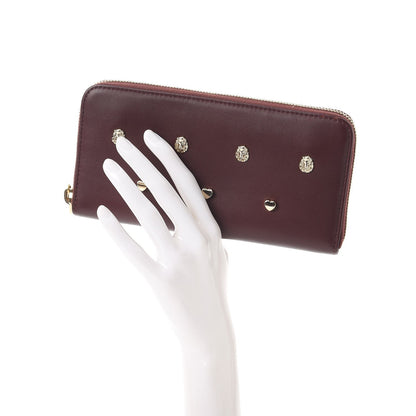 Mulberry Silky Calf Cara Delevigne Zip Around Long Wallet Oxblood 2 of 9