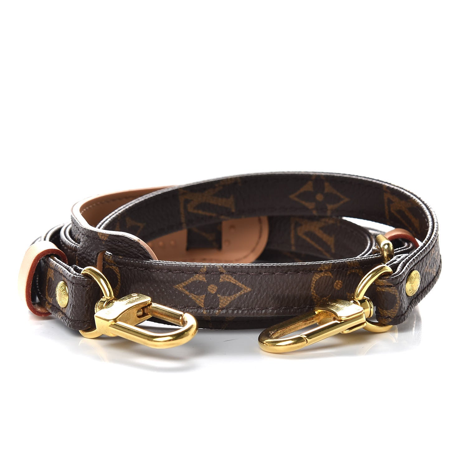 Louis Vuitton Monogram 16mm Adjustable Shoulder Strap 3 of 5
