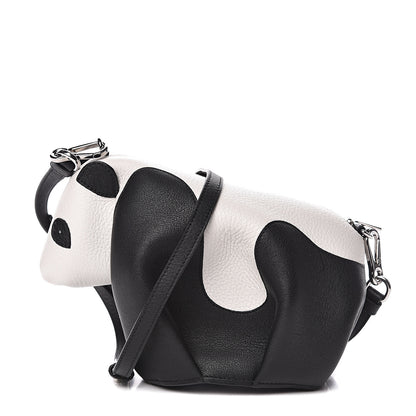 Loewe Calfskin Panda Crossbody Black White 1 of 9