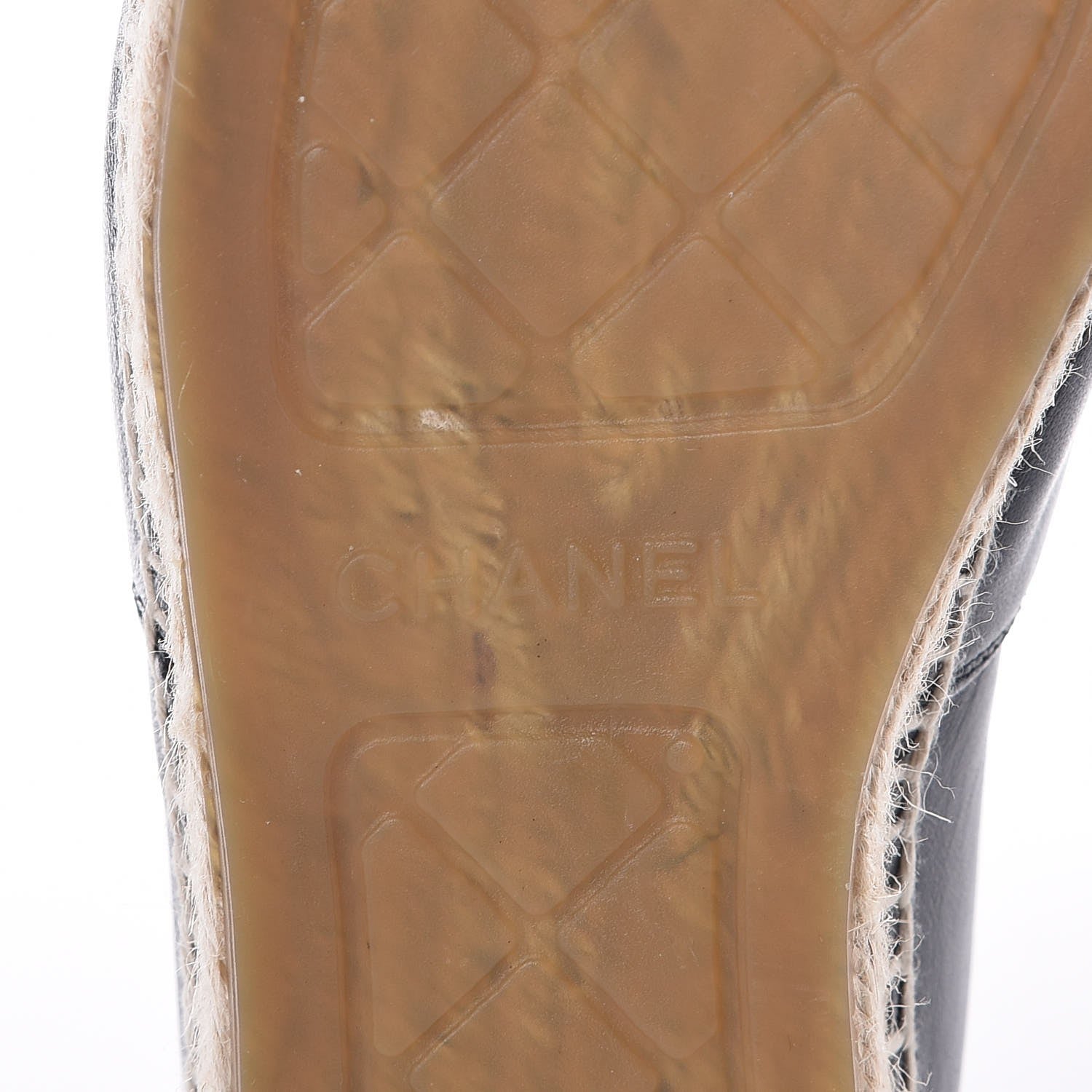 Chanel Lambskin CC Espadrilles 40 Black 8 of 24