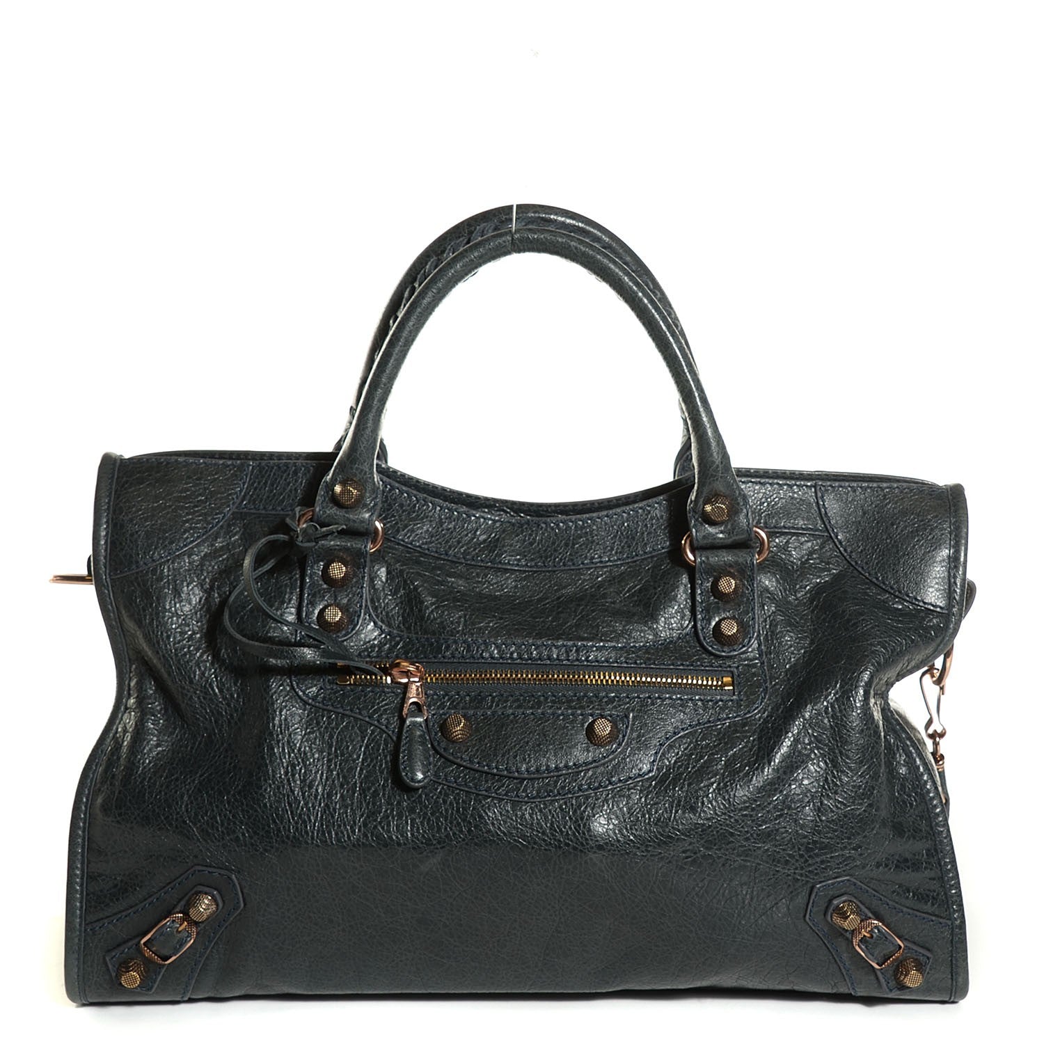 Balenciaga Agneau Giant 12 Rose Gold Hardware City Anthracite 1 of 15