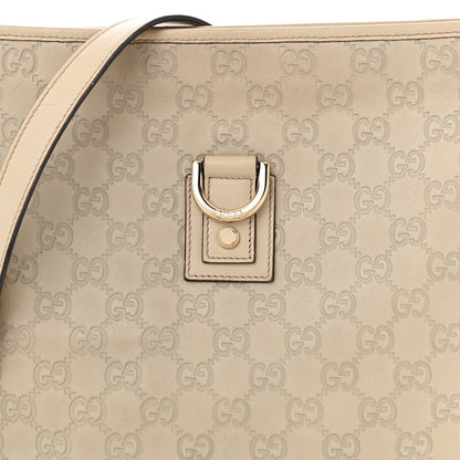 Gucci Guccissima Abbey Messenger Bag Off White 8 of 15