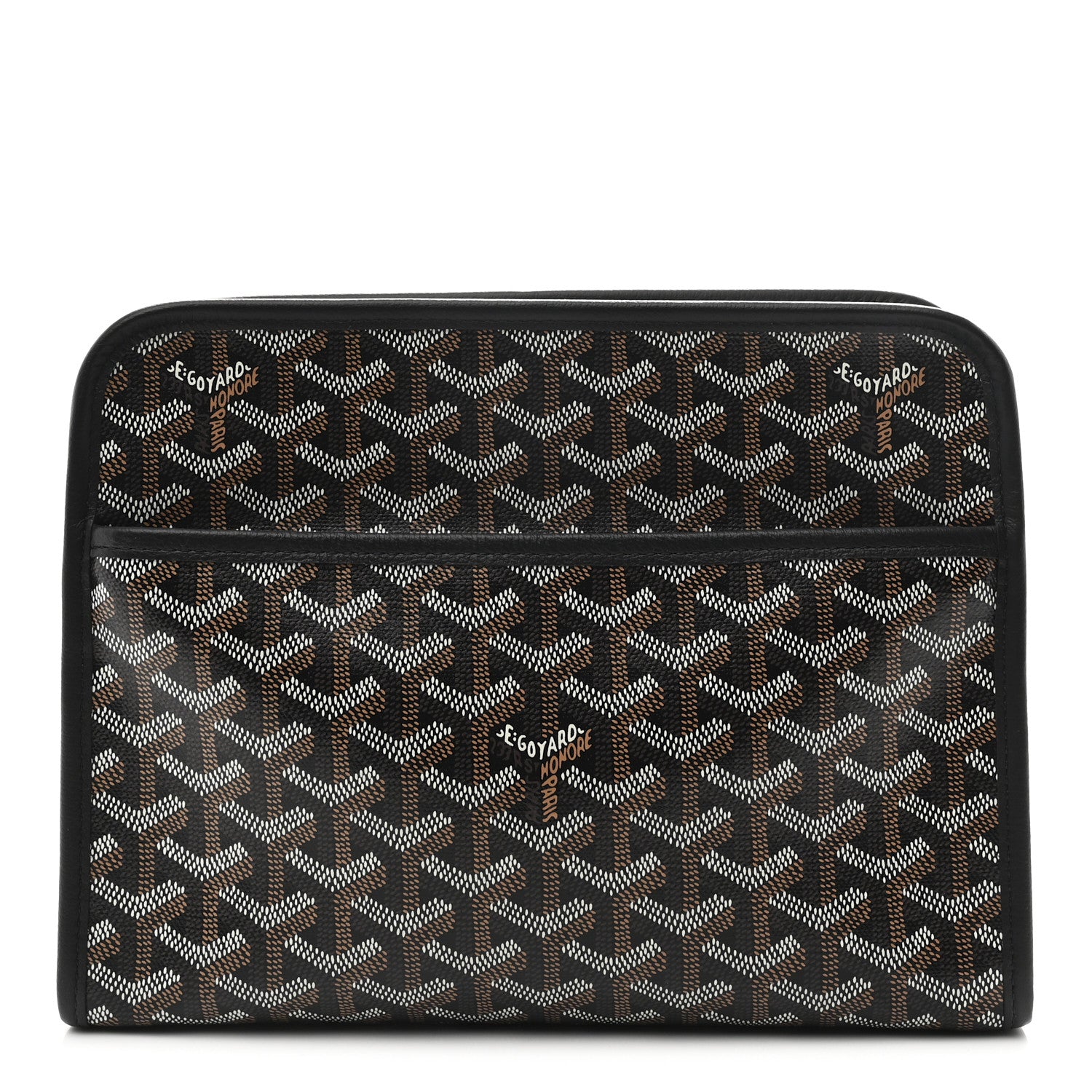 Goyard Goyardine Jouvence MM Toiletry Pouch Black 1 of 6