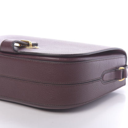 Mulberry Textured Goatskin Calfskin Tenby Shoulder Bag Burgundy 8 of 9