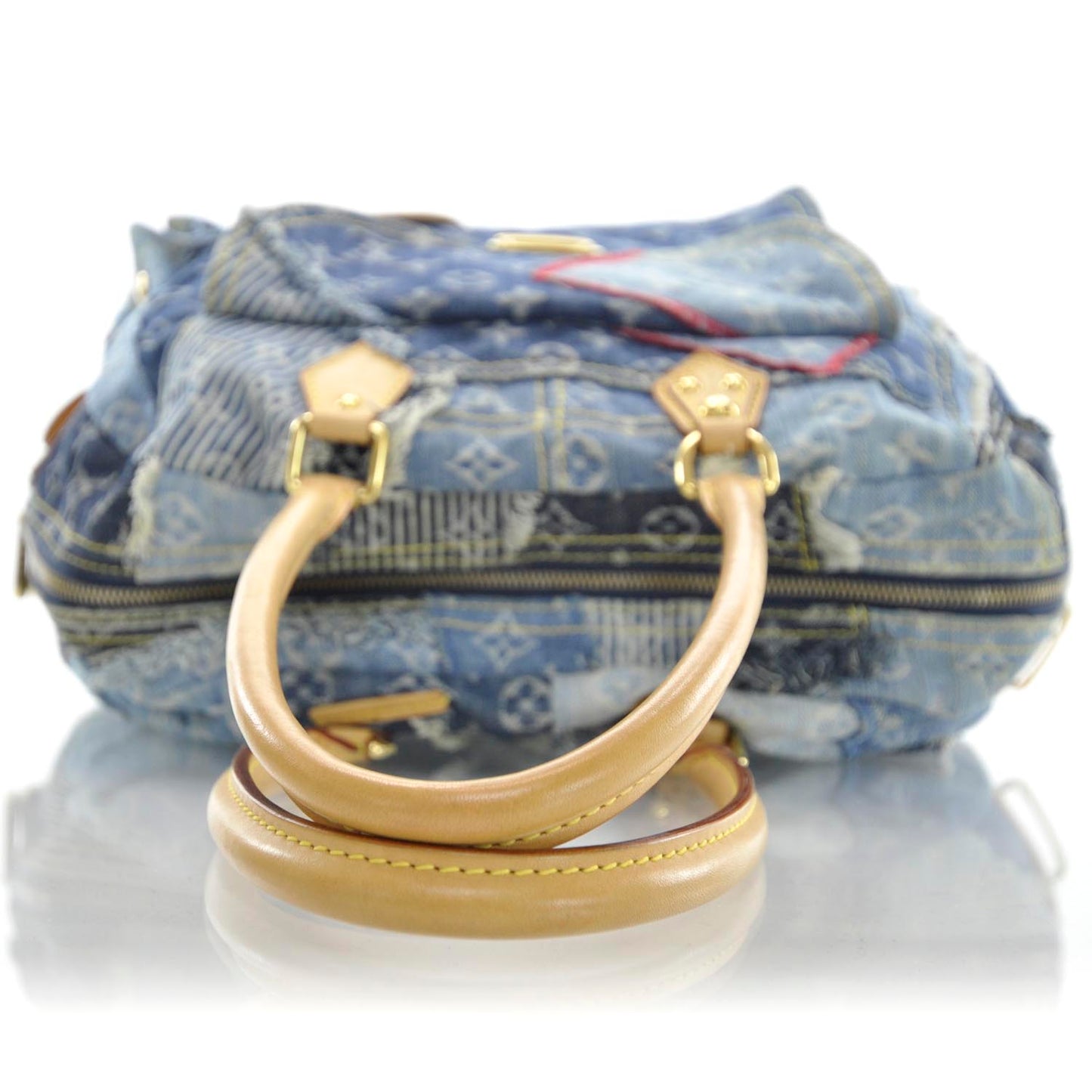 Denim Patchwork Bowly Blue
