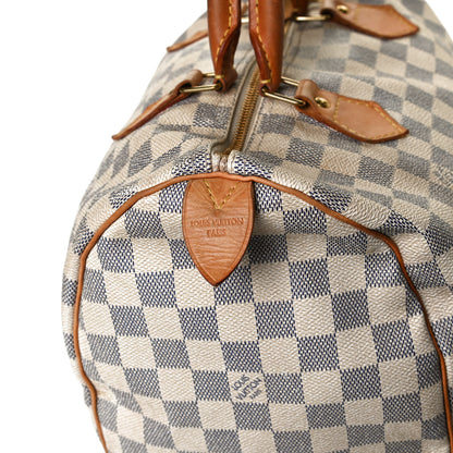 Louis Vuitton Damier Azur Speedy 30 8 of 18