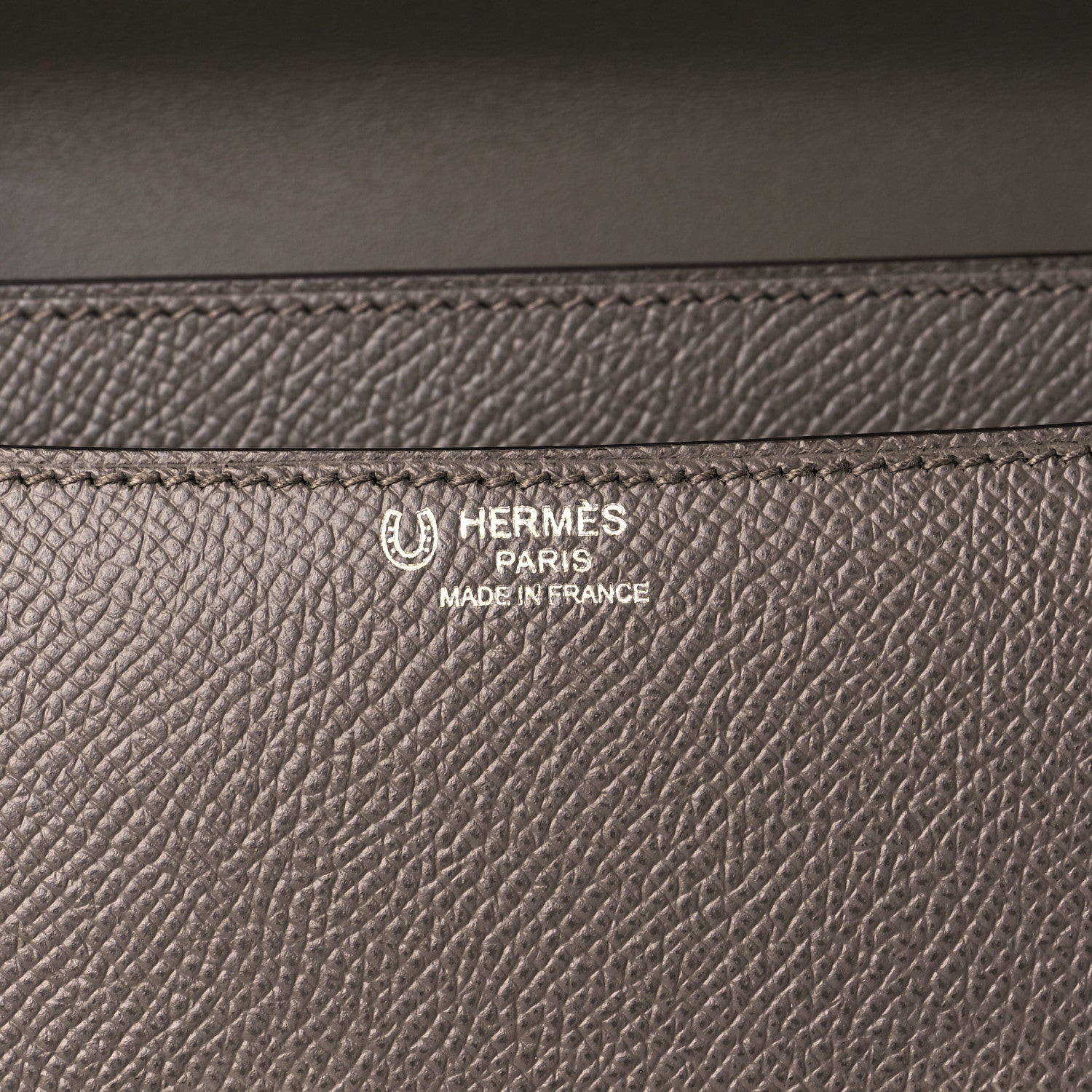 Hermes Epsom Horseshoe Constance Elan 25 Etain 5 of 9