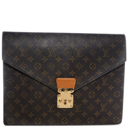 Louis Vuitton Monogram Porte-Documents Senateur Document Holder 1 of 7
