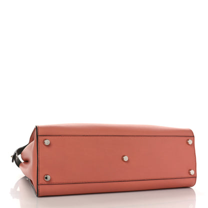 Fendi Vitello Tahiti Burro Large Peekaboo Iconic Essentially Satchel Macaron Foresta 4 of 10