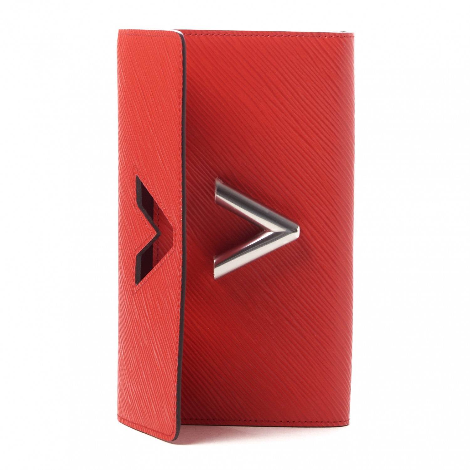Louis Vuitton Epi Twist Wallet Coquelicot 6 of 10