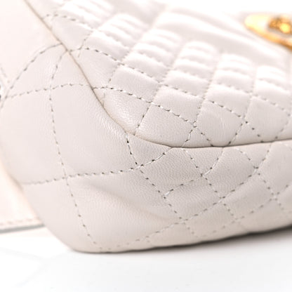 Versace Nappa Barocco Quilted Vanitas Medea Belt Bag White 8 of 23