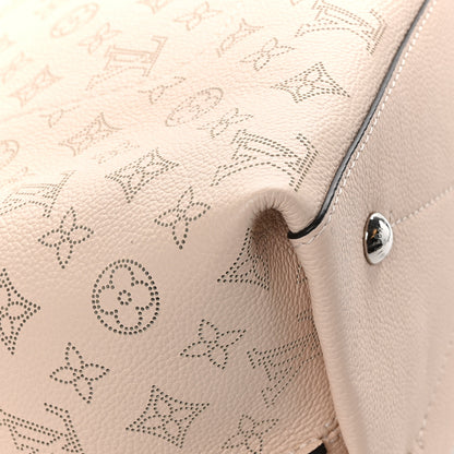 Louis Vuitton LOUIS VUITTON Mahina Carmel Hobo Creme 9 of 10