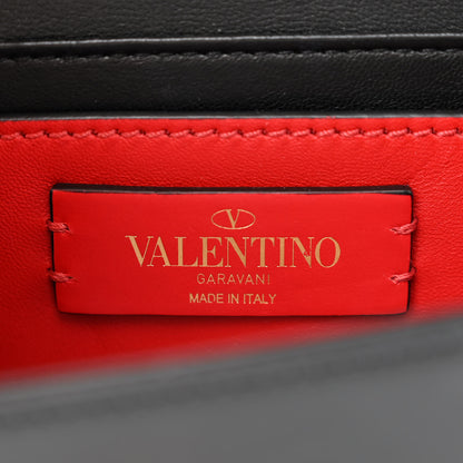 Valentino Garavani Calfskin Small Supervee Crossbody Bag Black 6 of 10