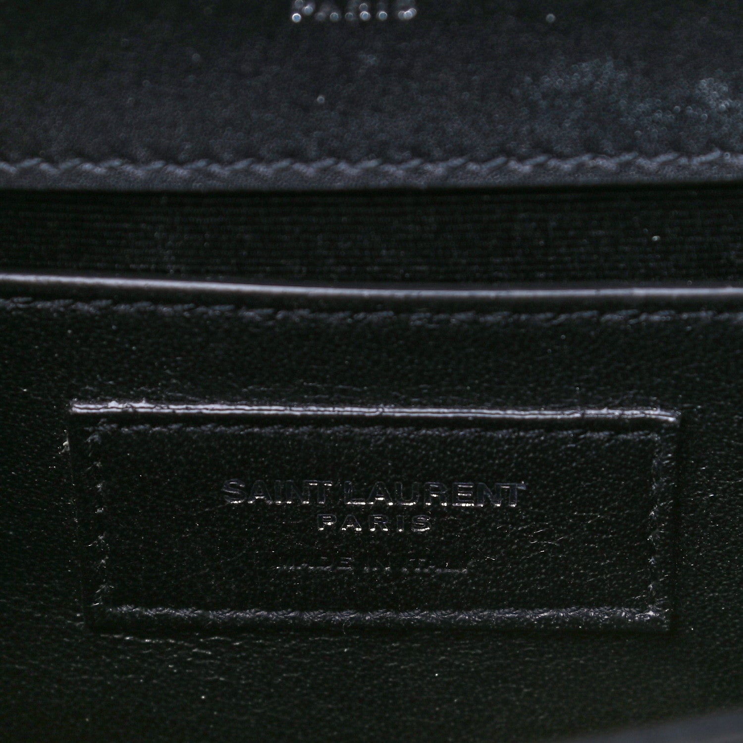Saint Laurent Patent Grain de Poudre Small Monogram Kate Satchel Neon Yellow 7 of 14