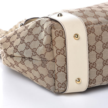 Gucci Monogram Medium Pelham Tote Ivory 11 of 12