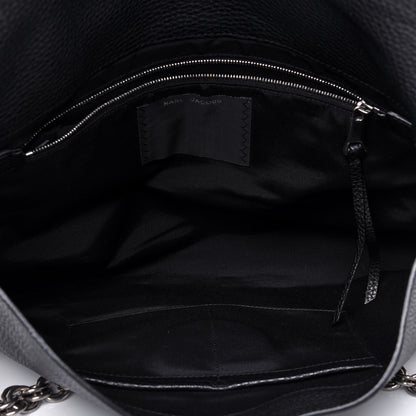 Marc Jacobs Pebbled Calfskin Shoulder Bag Black 5 of 14