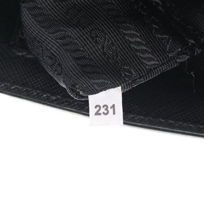 Prada Saffiano Lux Small Parabole Tote Black 7 of 12
