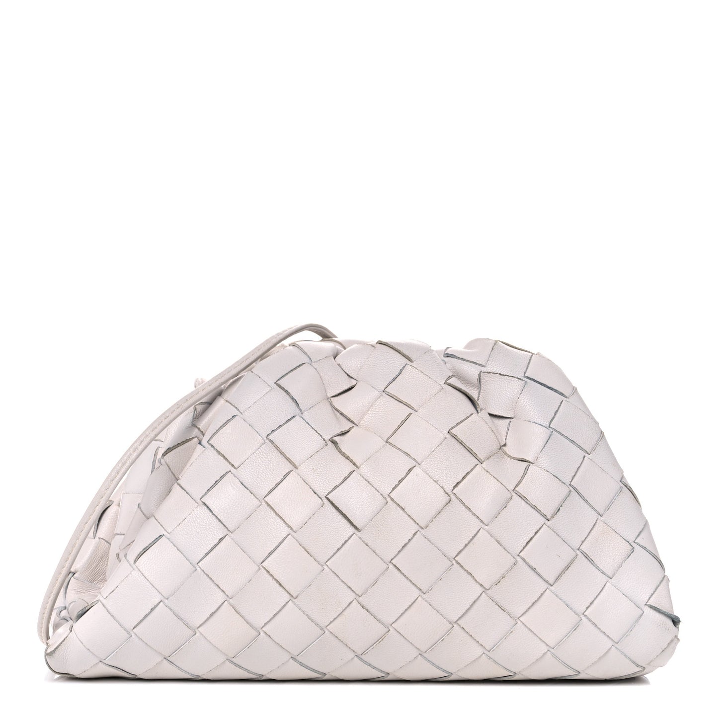 Nappa Intrecciato The Mini Pouch Chalk
