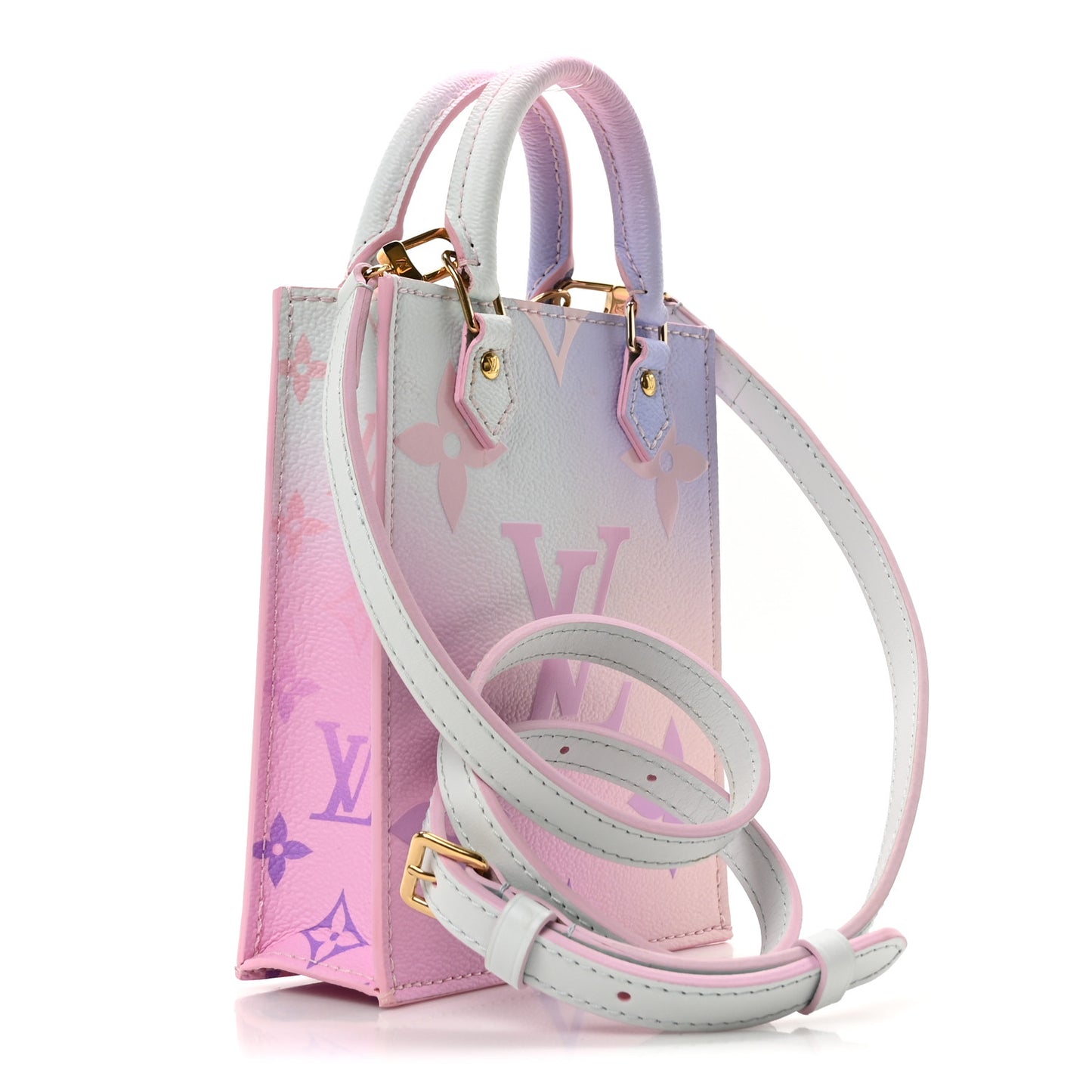 Monogram Giant Spring In The City Petit Sac Plat Sunrise Pastel