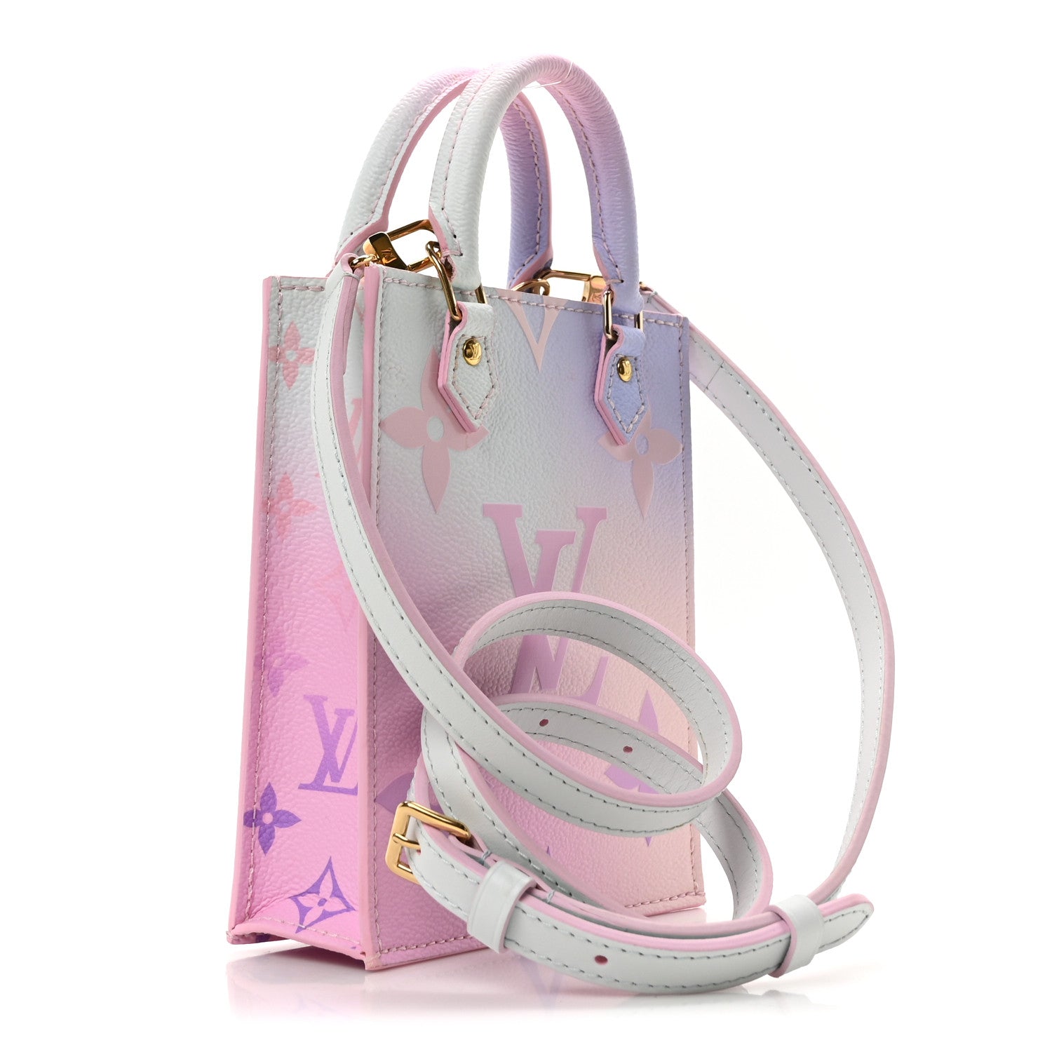 Louis Vuitton Monogram Giant Spring In The City Petit Sac Plat Sunrise Pastel 3 of 9
