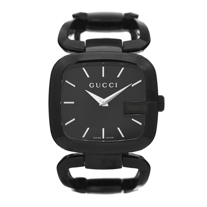 Gucci PVD Stainless Steel 28mm G-Gucci Square Quartz Watch Black 1 of 4