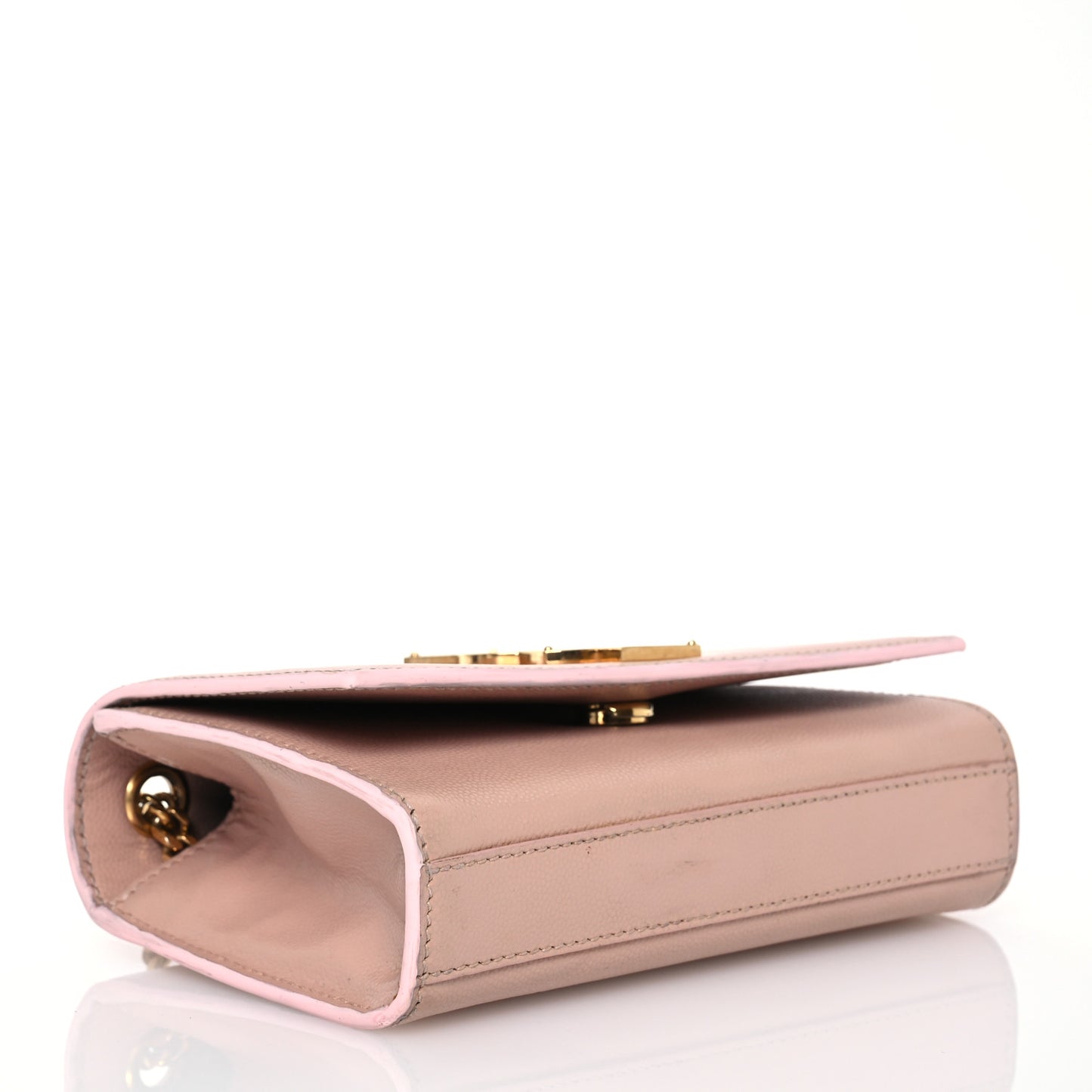 Grain De Poudre Small Monogram Kate Satchel Pale Blush