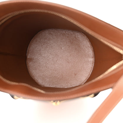 Celine Natural Calfskin Crecy Bucket Bag Tan 5 of 17