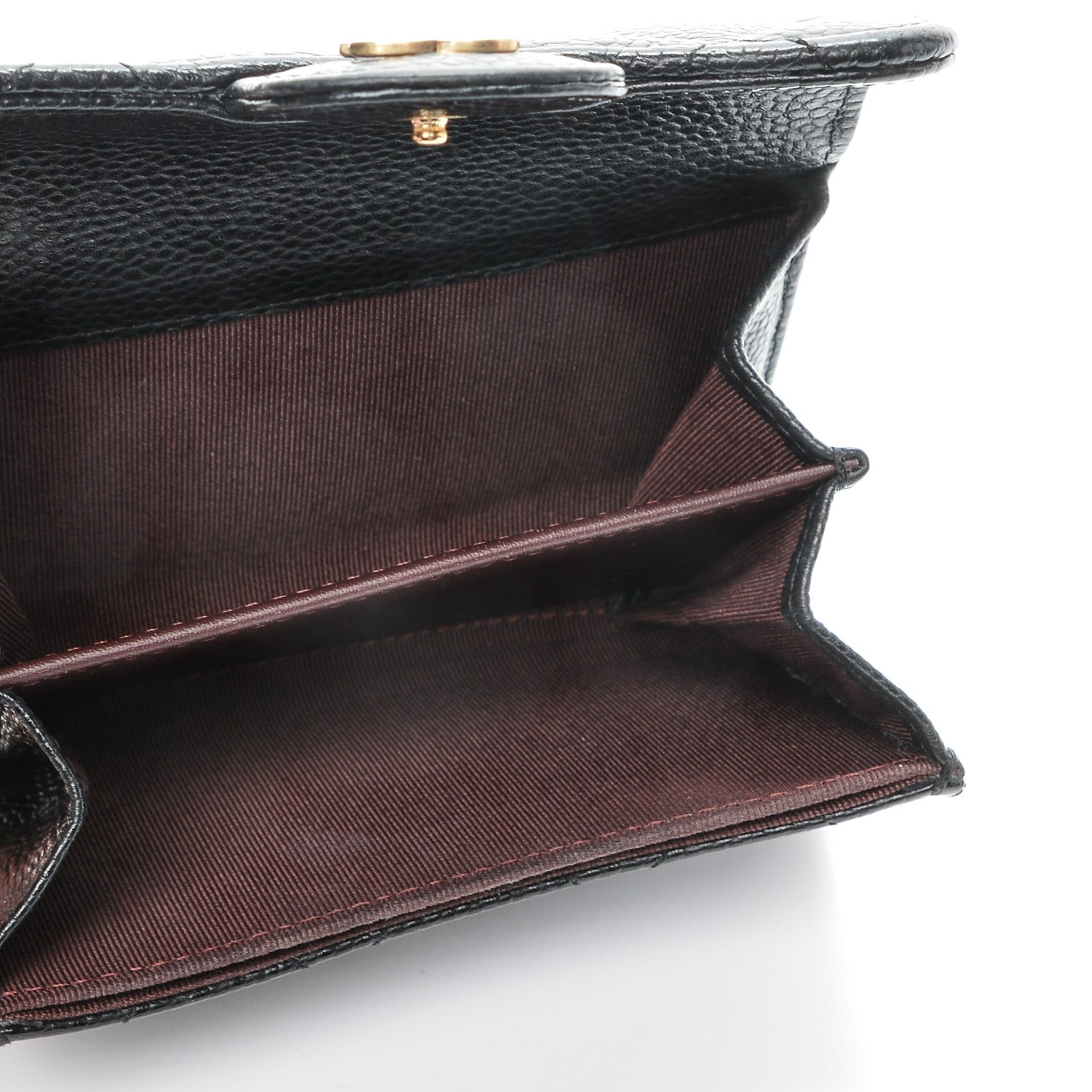 Chanel Caviar Quilted Flap Card Holder Black 5 of 8