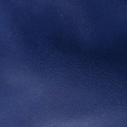Gucci Velvet Matelasse Mini GG Marmont Shoulder Bag Cobalt Blue 11 of 12