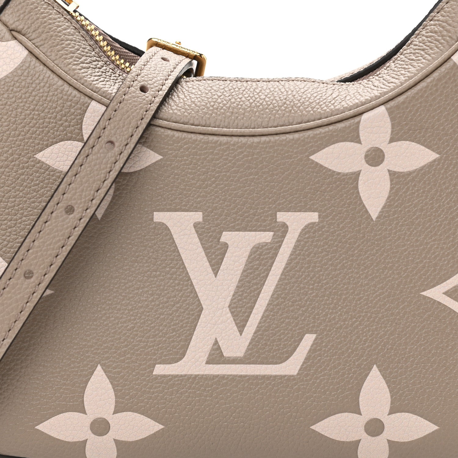 Louis Vuitton Empreinte Monogram Giant Bagatelle NM Tourterelle Creme 7 of 10