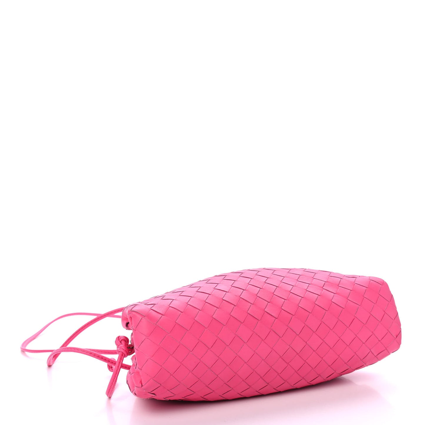 Nappa Intrecciato The Mini Pouch Rosa Shock