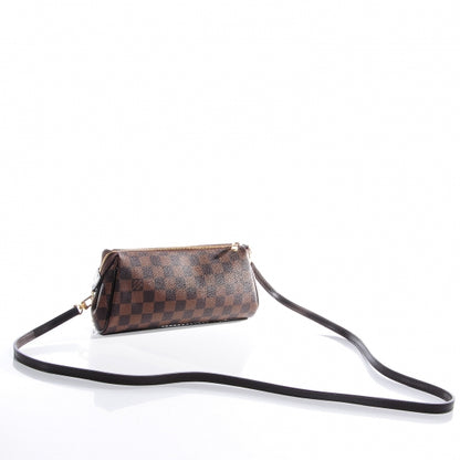 Louis Vuitton Damier Ebene Eva Clutch 3 of 8