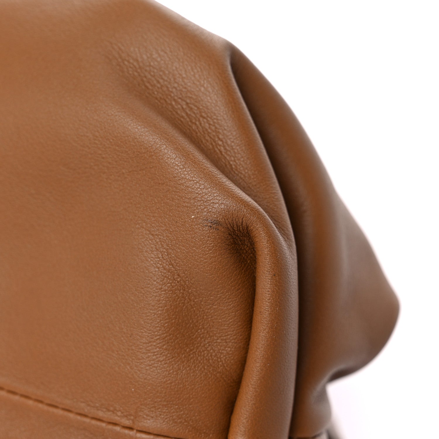 Bottega Veneta Smooth Butter Calf The Pouch Oversized Clutch Cammello 10 of 11