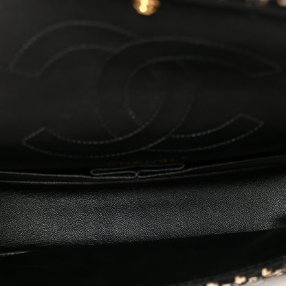 Chanel Fantasy Tweed 2.55 Reissue 225 Flap Black White 5 of 10
