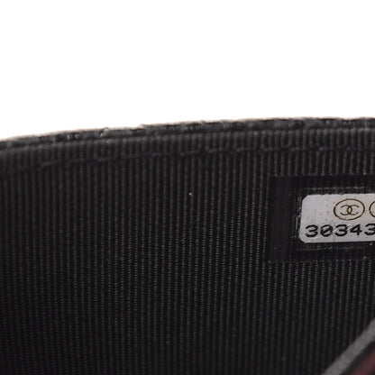Chanel Caviar Quilted Flap Card Holder Wallet Black 8 of 9