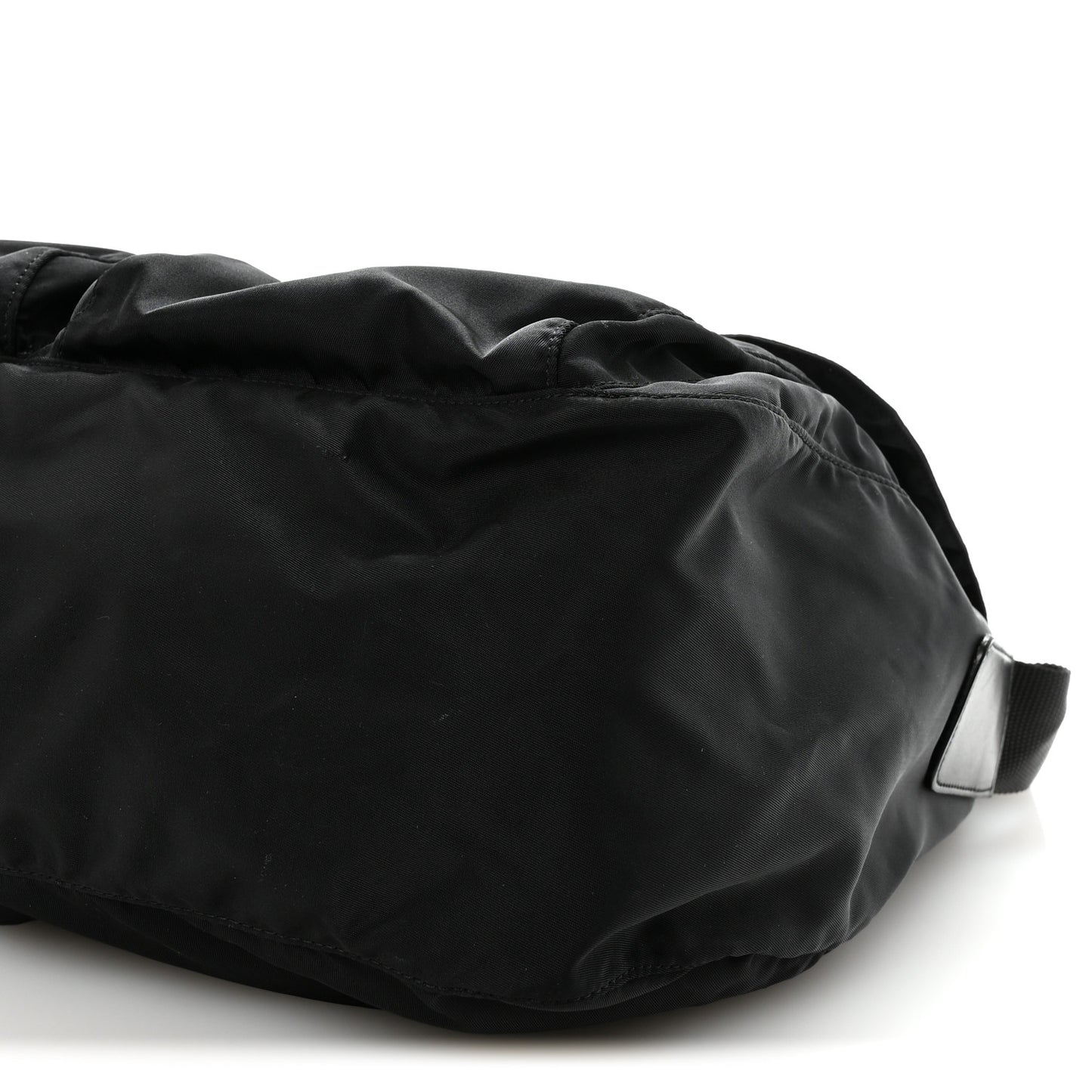 Nylon Vela Sport Messenger Bag Black