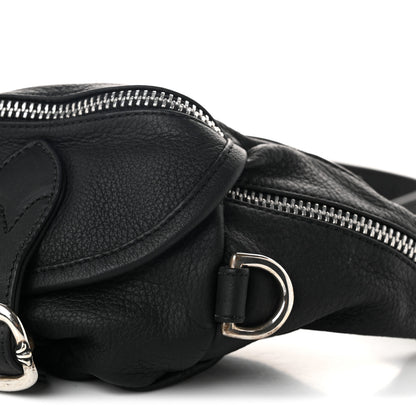 Chrome Hearts Grained Calfskin Snat Pack Gunslinger Waist Bag Black 8 of 8