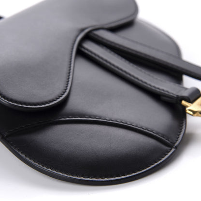 Christian Dior Calfskin Saddle Belt Bag Black 6 of 11