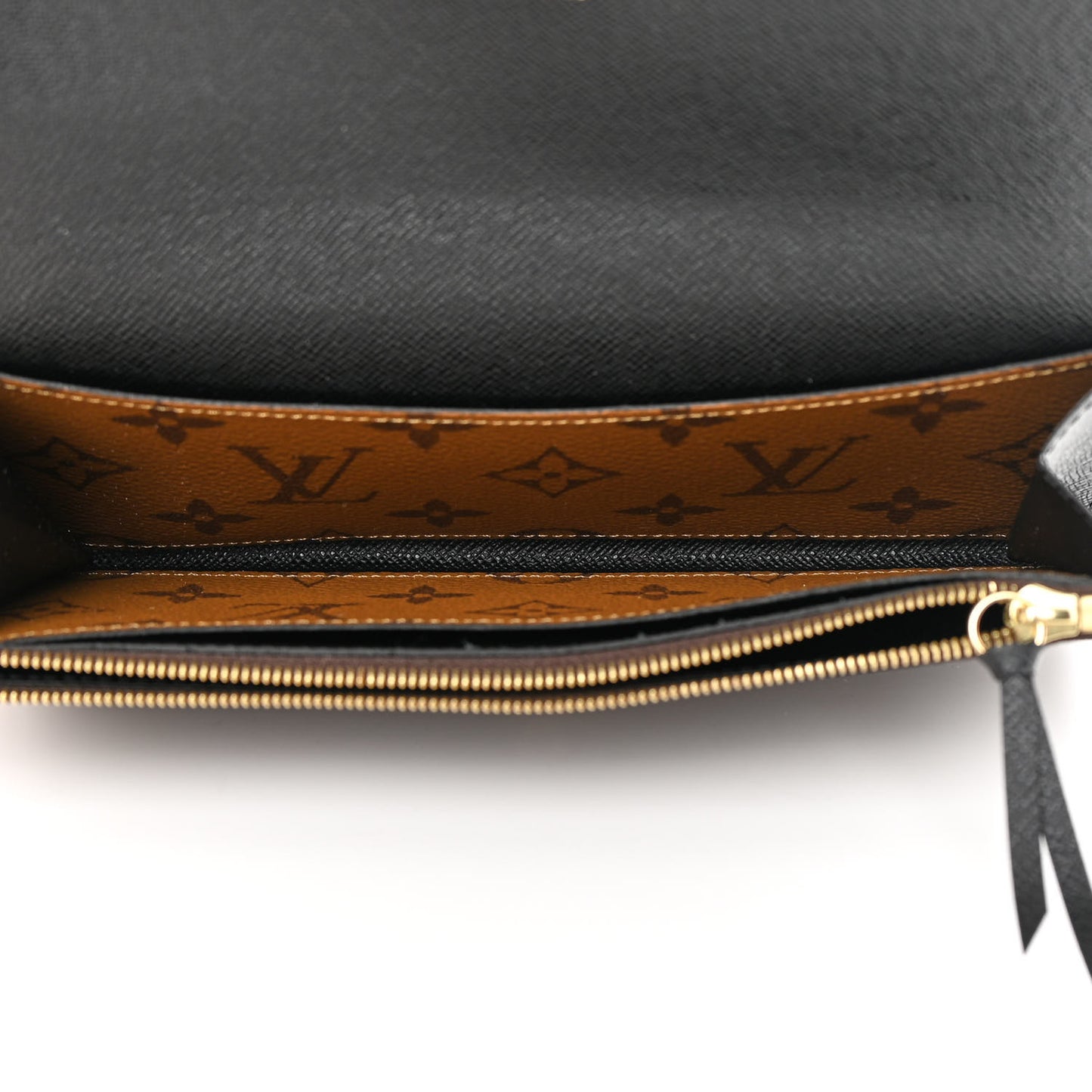 LOUIS VUITTON Reverse Monogram Emilie Wallet