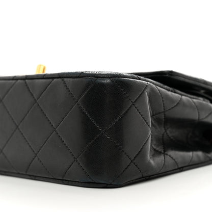 Chanel Lambskin Quilted Small Double Flap Black 12 of 14